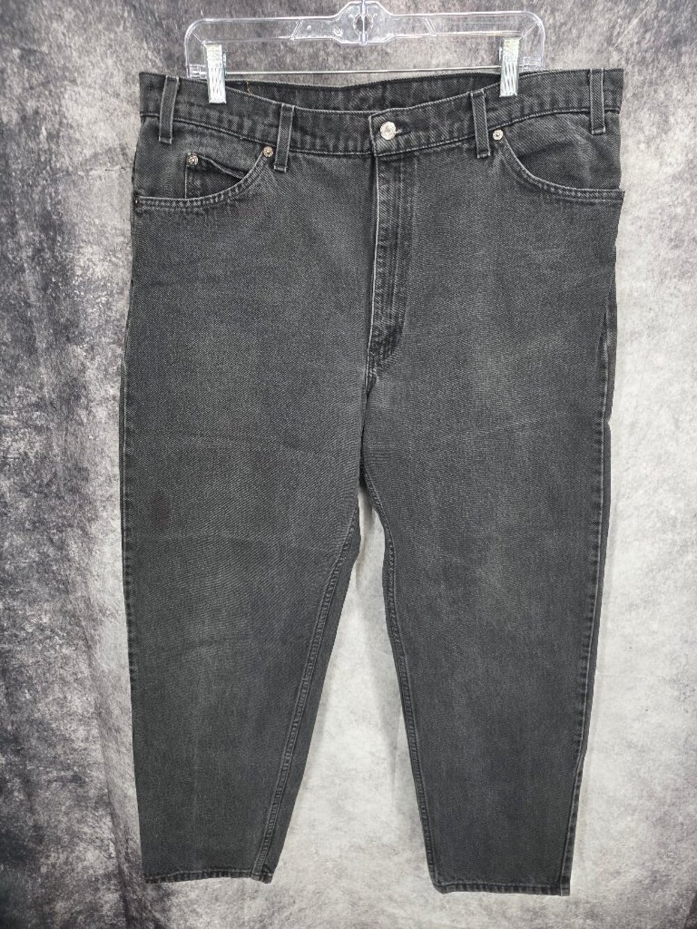 Vintage Levi’s 550 Jeans‎ Mens 38 x 30 Black Relaxed Tapered 90s Denim Tag 40x30